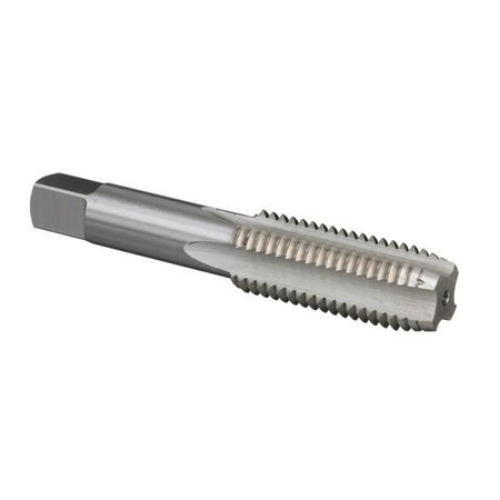 QUALTECH Straight Flute Hand Tap, Special, Series DWT, Imperial, 1236 Thread, Plug Chamfer, HSS, Bright, R DWTST1/2-36P